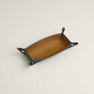 Mises et Relances Desk pencil case - Brown | Hermès USA
